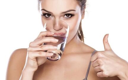 Afvallen met water