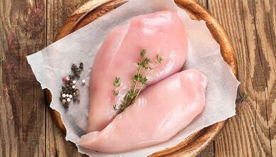 kippendag op het dieet met 6 bloemblaadjes